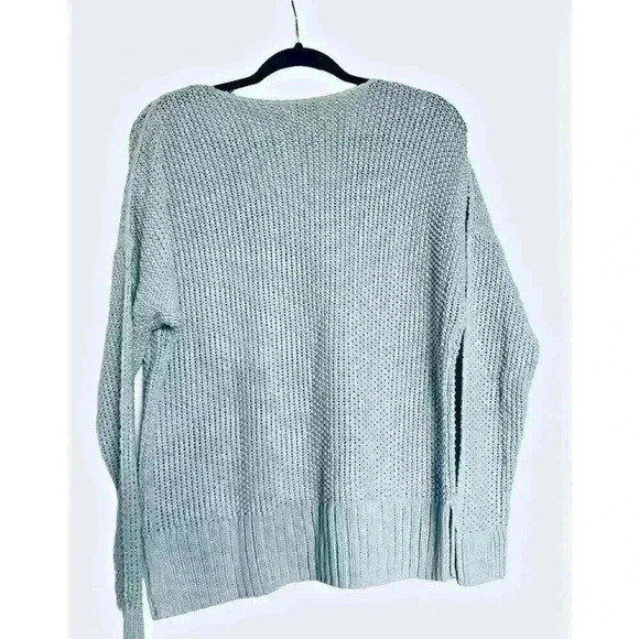 Lucky Brand Sz Sm Waffle‎ Knit Sweater Cozy Casual - Picture 2 of 15